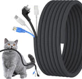 1/2 inch Cord Protectors from Pets No Chew, 10ft Wire Protector Cord Covers by Wengus