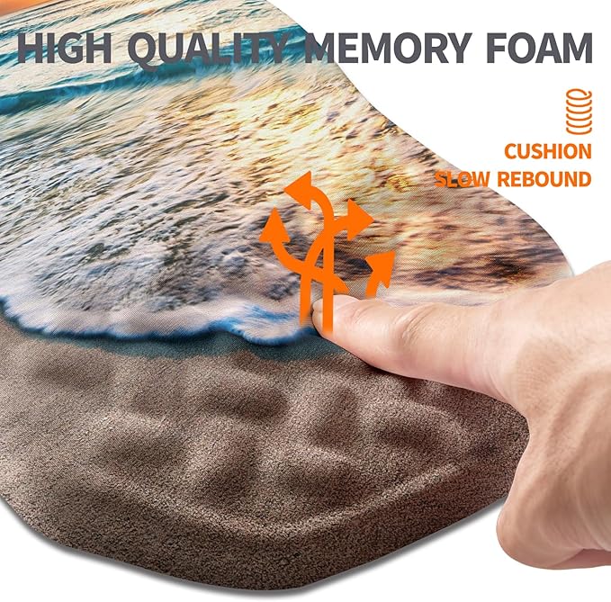 Ergonomic Slope Mouse Pad Wrist Support, Wrist Rest Mousepad - Image 3