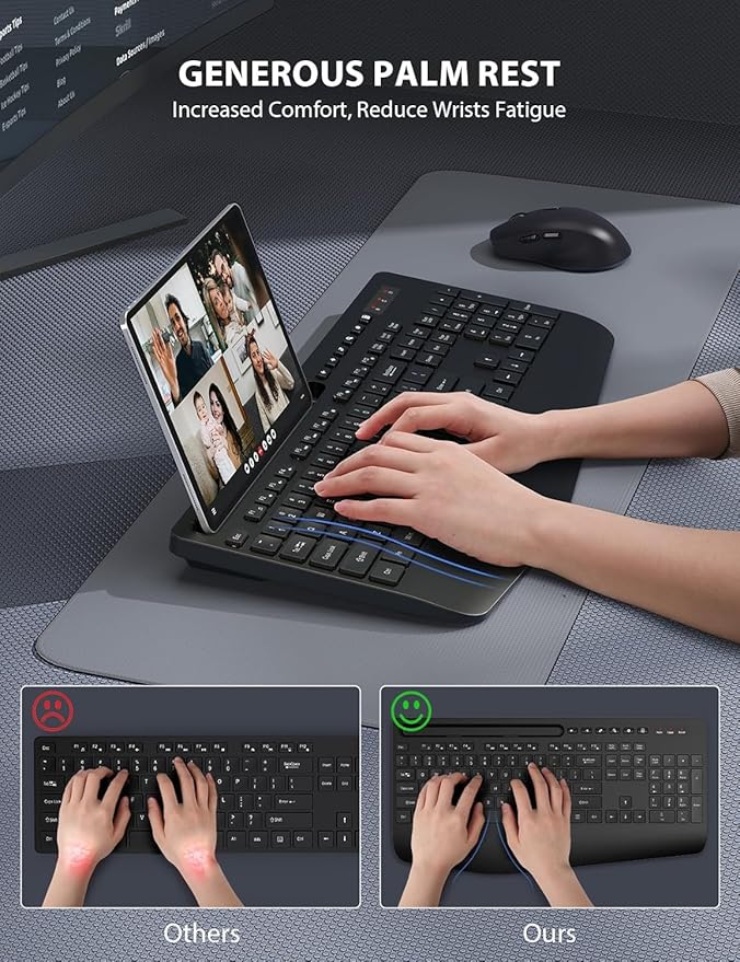 Wireless Keyboard and Mouse Combo - Image 2