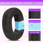 Skin-Friendly Cotton Replacement Earpads - Image 2