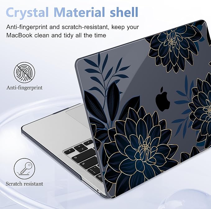 Case for MacBook Pro 13 inch with/Without Touch Bar, Hard Shell + Keyboard - Image 6