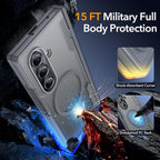 Oneagle Magnetic for Samsung Galaxy Z Fold 7 Case Built in Screen Protector - Image 5