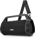 Portable Waterproof Speaker Bluetooth 5.3, Rugged 120W Loud Outdoor Boombox by NSYAudio