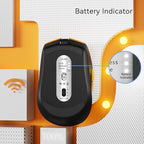 Uciefy V19 Wireless Mouse, 2.4GHz Rechargeable Mouse LED - Image 4