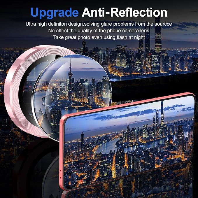 for Samsung Galaxy Z Flip 7 Camera Lens Protector, Individual Metal Ring - Image 4