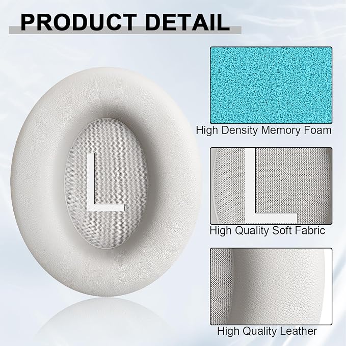 Replacement Ear Pads for Bose QuietComfort 45/QuietComfort SE/Quiet Comfort - Image 5