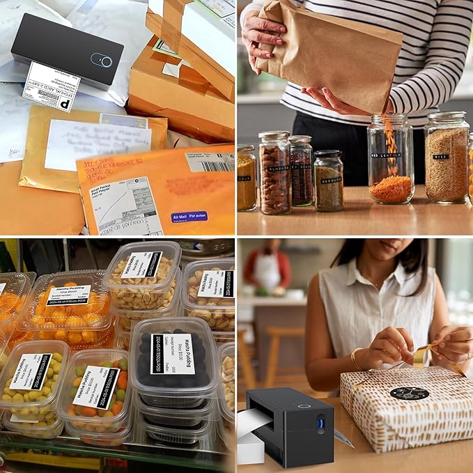Nelko Bluetooth Thermal Shipping Label Printer, Wireless 4x6 Shipping Label - Image 9