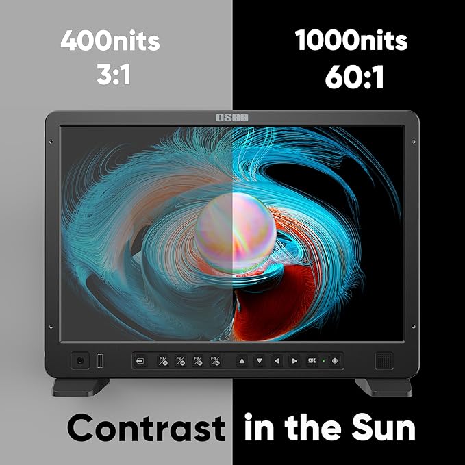 osee Megamon 15SE 15.4inch 1000 Nits Daylight Visible Live Streaming HDR Studio - Image 2