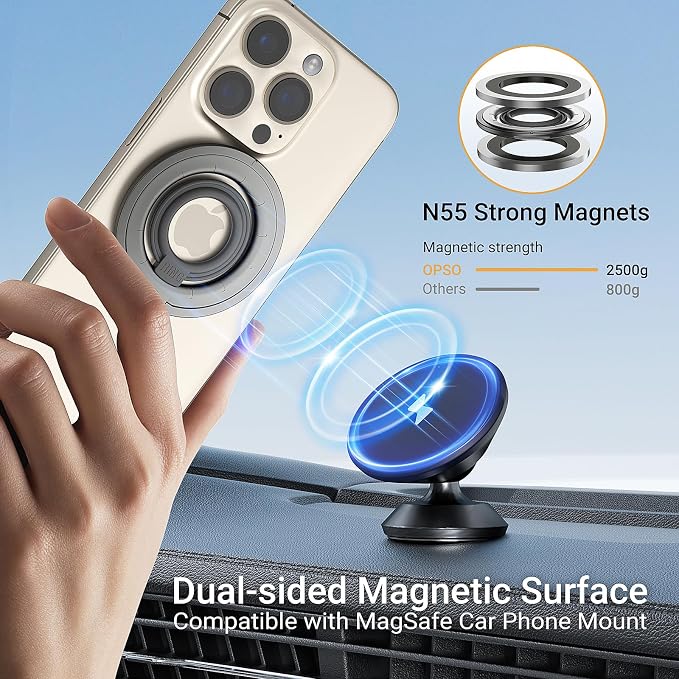 OPSO Magnetic Phone Ring Holder - Image 2