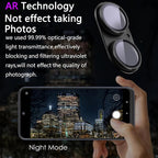 2 Pack Camera Lens Protector for iPhone 16 / iPhone 16 Plus, AR Tempered Glass - Image 3