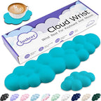 Cloud Wrist Rest Keyboard, Cloud Keyboard Wrist Pad Set by Sushret
