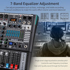 12 Channel Live Sound Audio Mixer, Mixing Console - Image 4