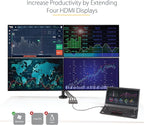 StarTech.com USB C to Quad HDMI Adapter, USB-C to 4x HDMI Monitor Converter - Image 4