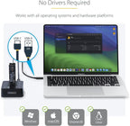StarTech.com 1:1 M.2 NVMe Drive Duplicator, 90GBpm Standalone M.2 SSD - Image 3