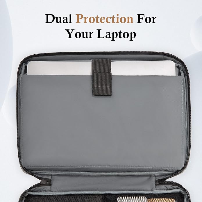 Laptop Sleeve Case, 15.6 17.3 14 13.3 12.3 inch TSA Laptop Sleeve Computer - Image 2