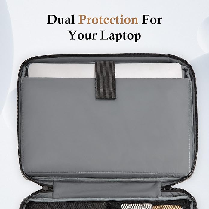 Laptop Sleeve Case, 15.6 17.3 14 13.3 12.3 inch TSA Laptop Sleeve Computer - Image 2