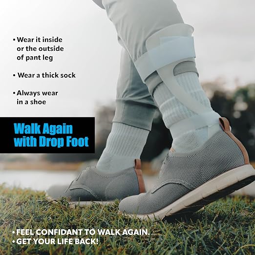 BraceOn AFO Swedish Foot Stabilizer, Drop Foot Brace - Image 7