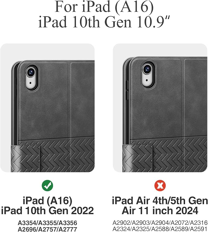 auaua Case for iPad 11th Generation 11 Inch 2025, iPad 10th Generation 10.9 - Image 2
