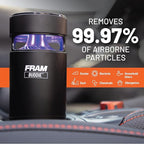 FRAM Buddie HEPA Air Purifier H13 Filtration & UV-C LED Sanitization, - Image 3