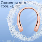 FrSara Neck Fan, Portable Personal Fan Strong Wind, Air Volume, 360° Cooling - Image 5
