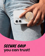 OnTheGrip Cute Natural Seashell Design Round Shape Collapsible Mobile Phone - Image 5