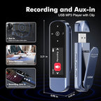 RUIZU 64GB USB MP3 Player with Bluetooth 5.3, Clip Jam Portable Music Player - Image 7