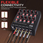 Pyle 8-Channel Wireless BT Streaming Mini Line Mixer - Image 3