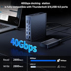 ACASIS 40Gbps Docking Station - Image 3
