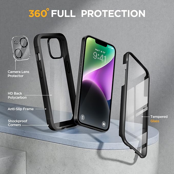 Miracase Glass Series Designed for iPhone 14 Plus Case 6.7 inch, 2023 Upgrade - Image 3