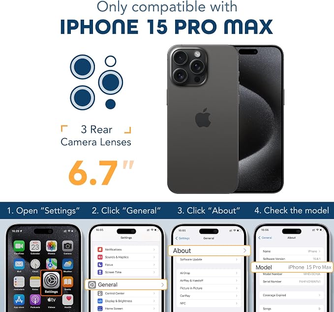 Magnetic for iPhone 15 Pro Max Case, Compatible - Image 8