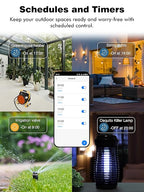 EIGHTREE 5GHz Outdoor Smart Plug Waterproof IP44, WiFi Smart Outlet Plug - Image 7