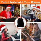 76 Keys Piano Keyboard Cover, Stretchy Music Dirt Proof Electronic Keyboard - Image 8