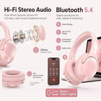MIDOLA Bluetooth Headphones Over Ear 68H Playtime 6 EQ Wireless Headset - Image 9