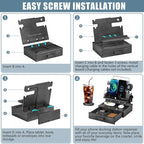Black Wood Phone Docking Station - Image 7