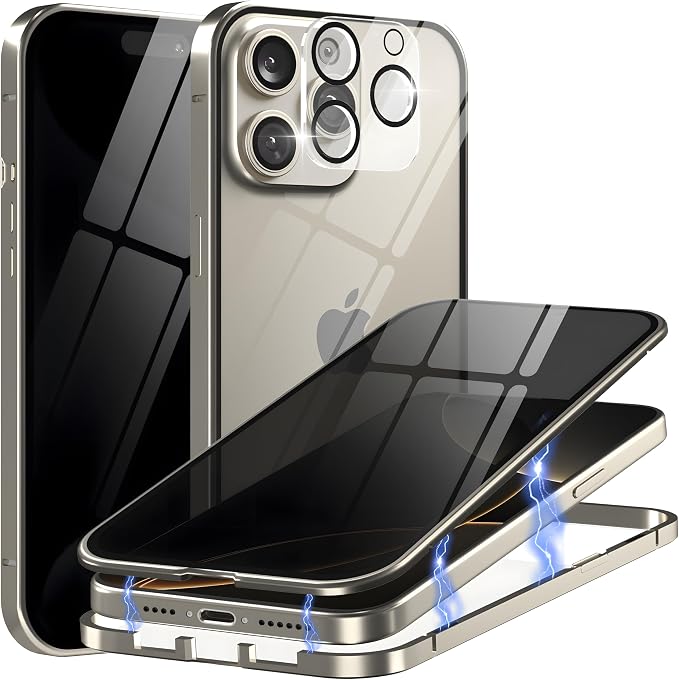 Privacy Magnetic Case for iPhone 16 Pro by Eorkvr