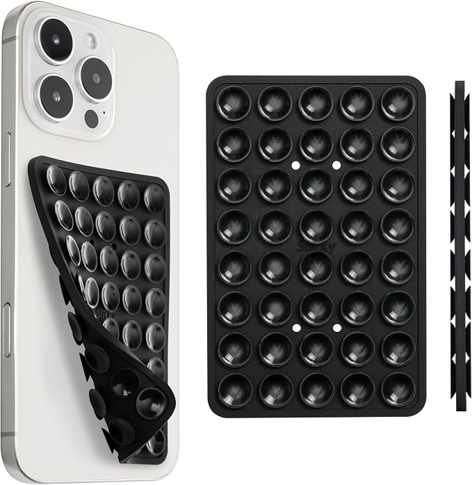 SUCKY Silicone Suction Phone Case Adhesive Mount by Sucky