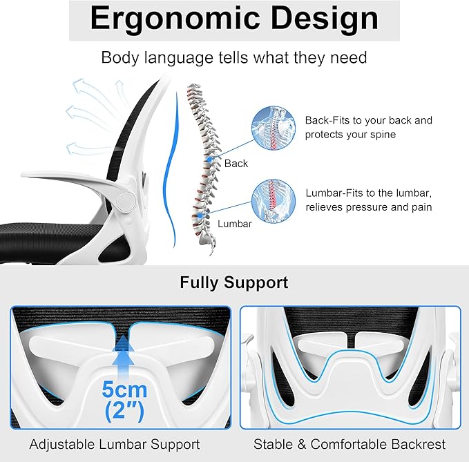 Primy Ergonomic Drafting Chair - Image 3
