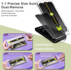 9H Tempered Glass, Anti-Glare, Full Coverage, Anti-Fingerprint, Auto Dust - Image 3