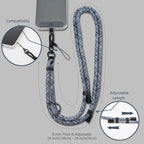 Adjustable Cell Phone Lanyard Crossbody Smartphone Strap Soft Rope Phone Lanyard - Image 6