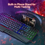 TECKNET Wired RGB Gaming Keyboard - Image 3