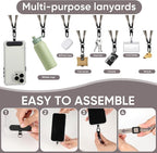 Cell Phone Strap Adjustable Wrist Strap Crossbody Cellphone Holder Extra Long - Image 6