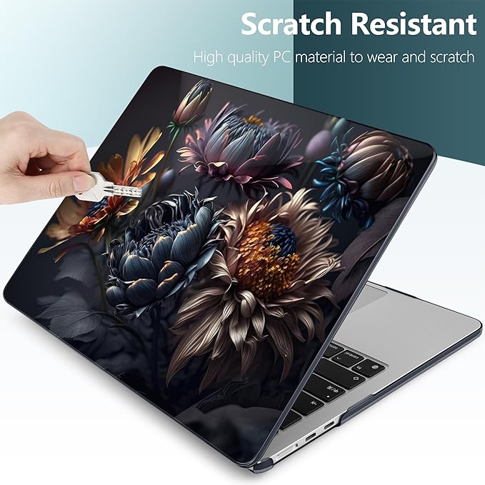 TWOLSKOO Compatible with M4 MacBook Air 15 inch Case 2025-2023 Released Model - Image 4