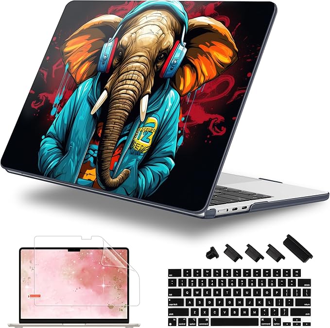 Case for MacBook Air 15 Inch 2025 2024 2023 Release M4 A3241 M3 A3114 M2 A2941 by WelcomeViseNewitems
