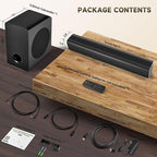 Sound Bar Speakers Bluetooth Wireless, TV Speakers Sound Bar Subwoofer - Image 8