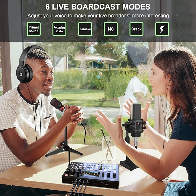 RHM M9 Podcast Equipment Bundle, All-in-One Starter Kit - Image 7