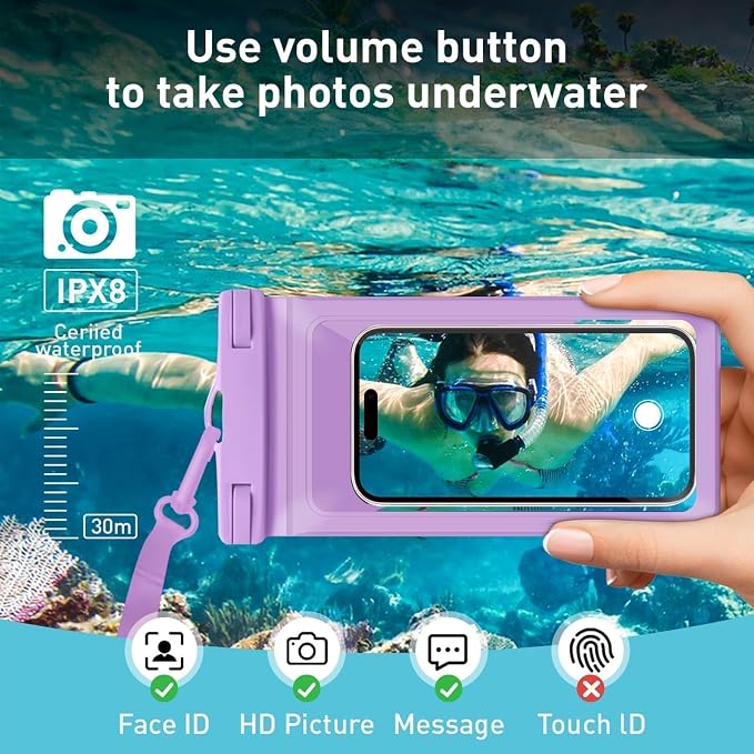 Universal Waterproof Phone Case, - Image 4