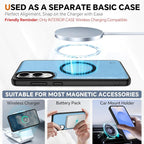 TUCCH Case Wallet for Galaxy S25 Edge, Removable Wrist Strap PU Leather - Image 4