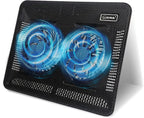 Laptop Cooling Pad, Coolertek Portable Slim Quiet Laptop Notebook Cooler by Coolertek