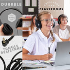 Classroom Headphones-Bulk 10-Pack, - Image 2
