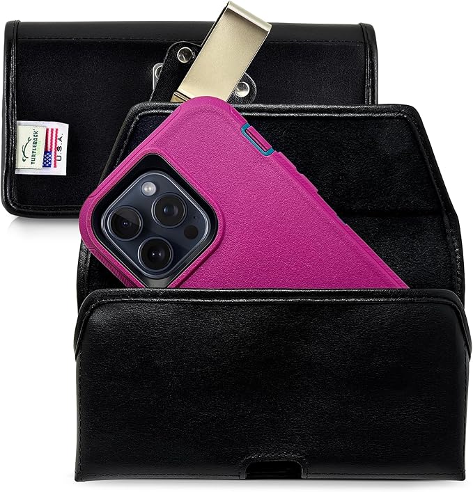 Turtleback Belt Clip for iPhone 16 Pro Max, 15 Pro Max, 14 Pro Max -Large- Fits by Turtleback
